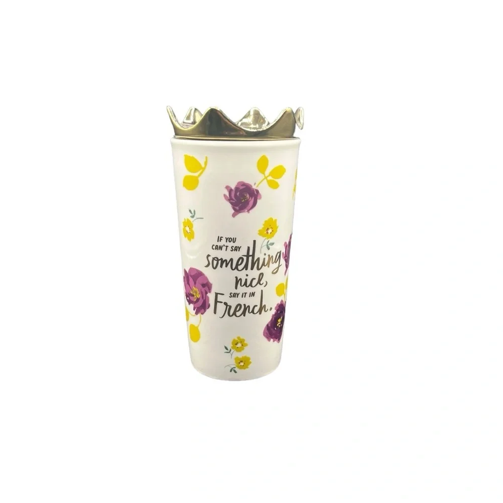 HALLMARK “IF YOU CAN’T SAY IT NICE, SAY IT IN FRENCH” COFFEE MUG ☕🇫🇷